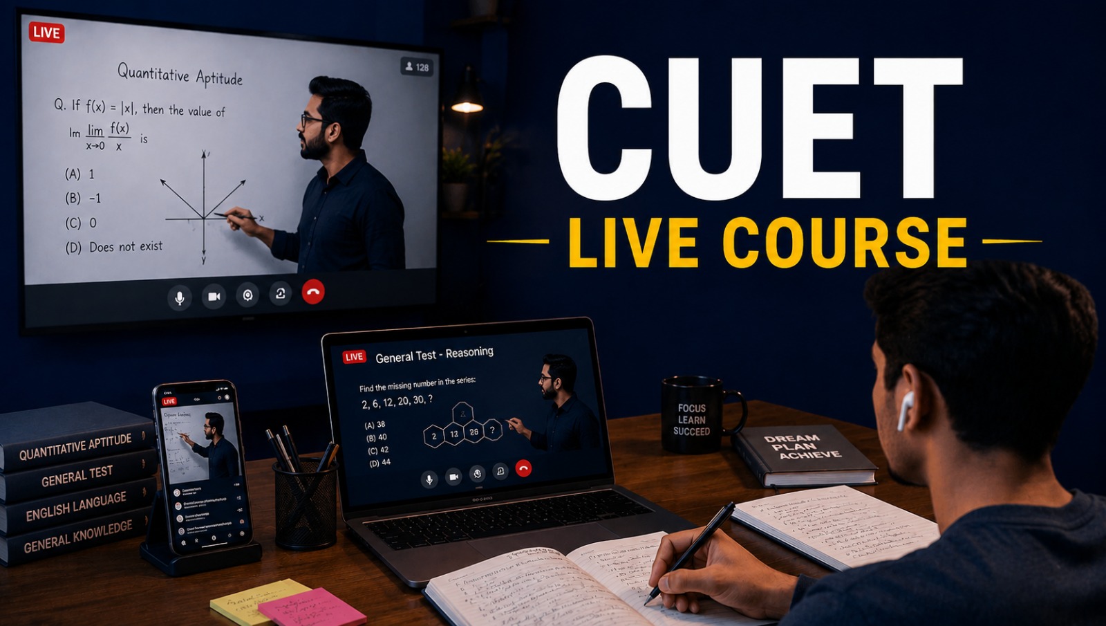 Live and recorded classes
